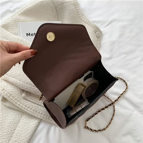 Women's V-Quilted Crossbody Bag