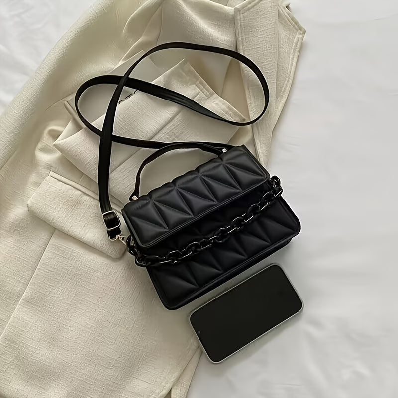 Women's Quilted Crossbody Bag