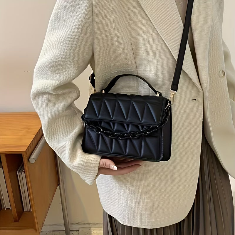 Women's Quilted Crossbody Bag